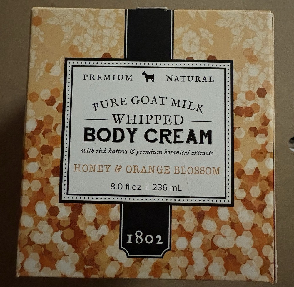 Beekman 1802 Honey Orange Blossom Whipped Body Cream 8fl.Oz