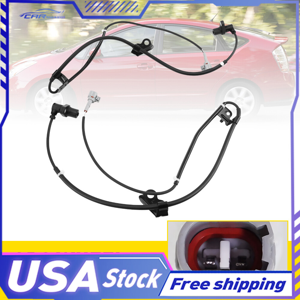 2004-2008 Toyota Prius Front ABS Wheel Speed Sensors Pair Driver & Passenger Side