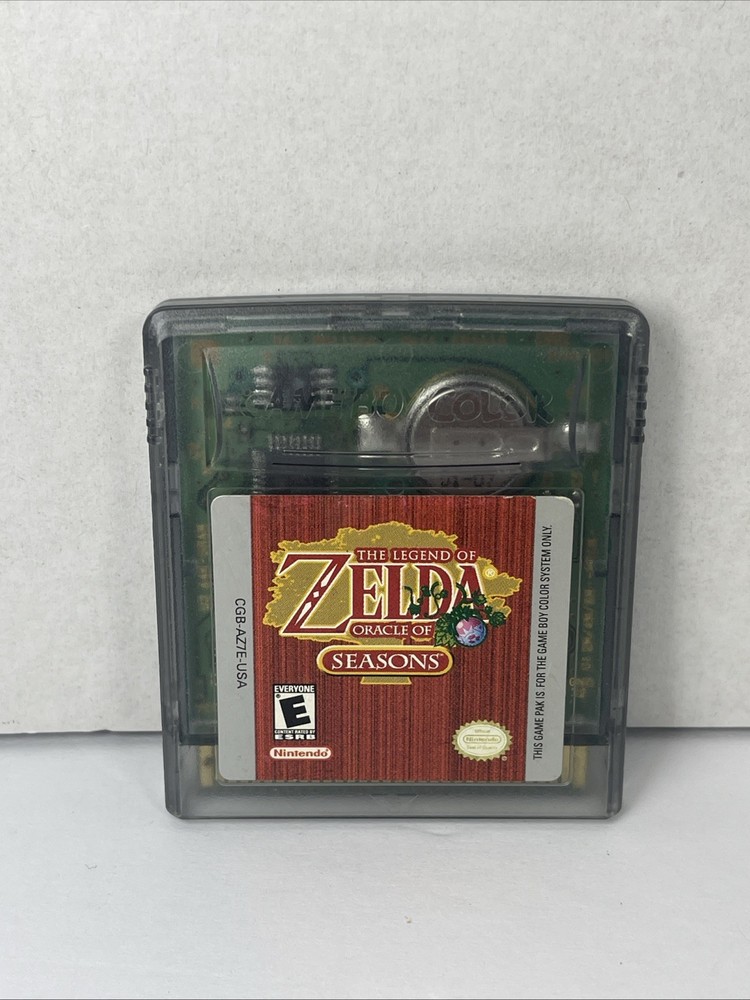 Zelda Oracle of Seasons w/ SAVES (Nintendo Game Boy Color)  Cartridge Authentic
