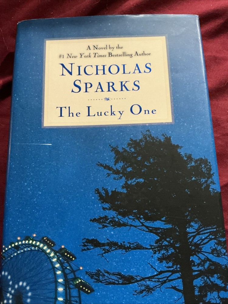 Lucky One by Nicholas Sparks (2008, Hardcover)
