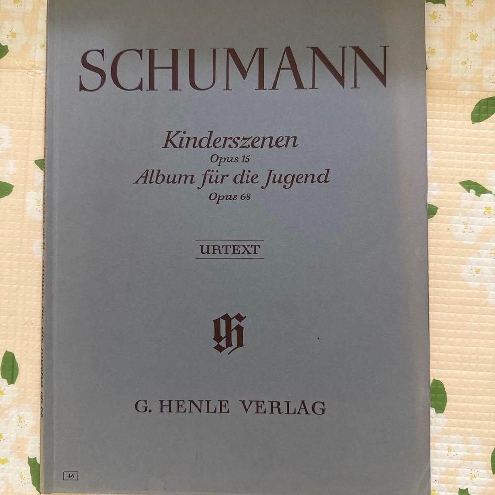 Schumann Children's Scenes & Album sheet music G. Henle used