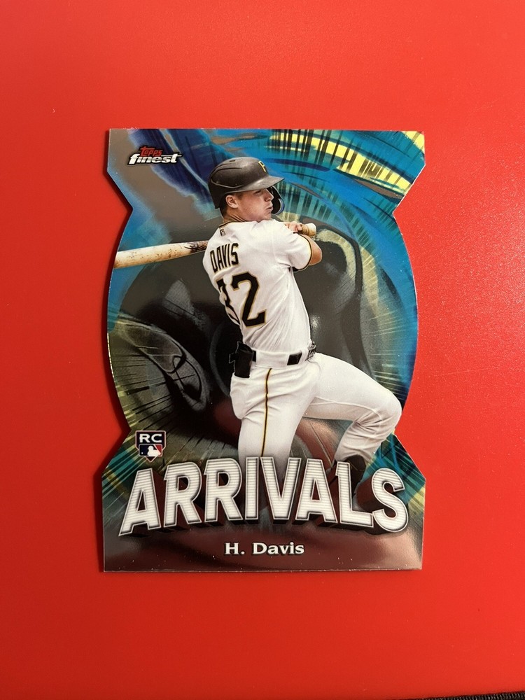 2024 Topps Finest Henry Davis Arrivals Die Cut Rookie Insert RC #A-4 Pirates