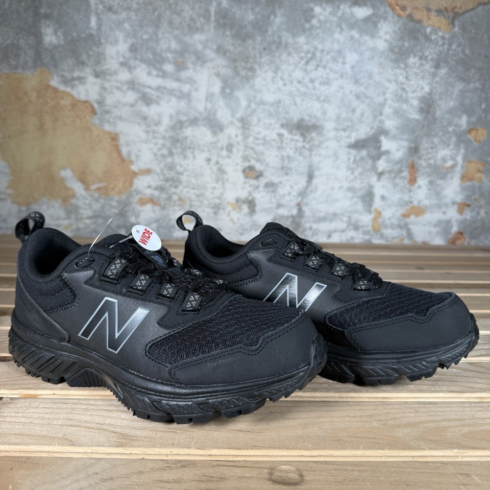 New Balance 510 V5 Womens Size 7W/ 5.5M Shoes Black All Terrain Sneaker WID510B5