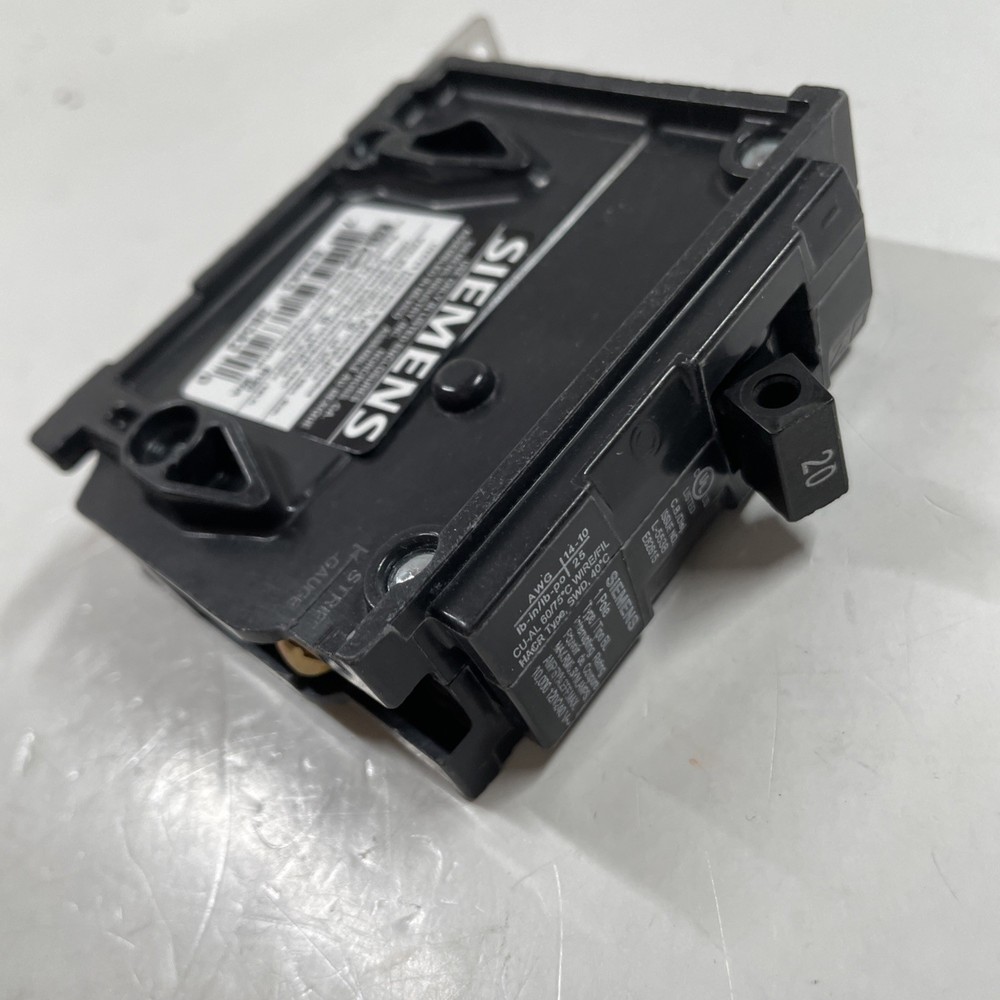 Siemens Type BL 20A Bolt-On Circuit Breaker – 1 Pole 120/240V – New