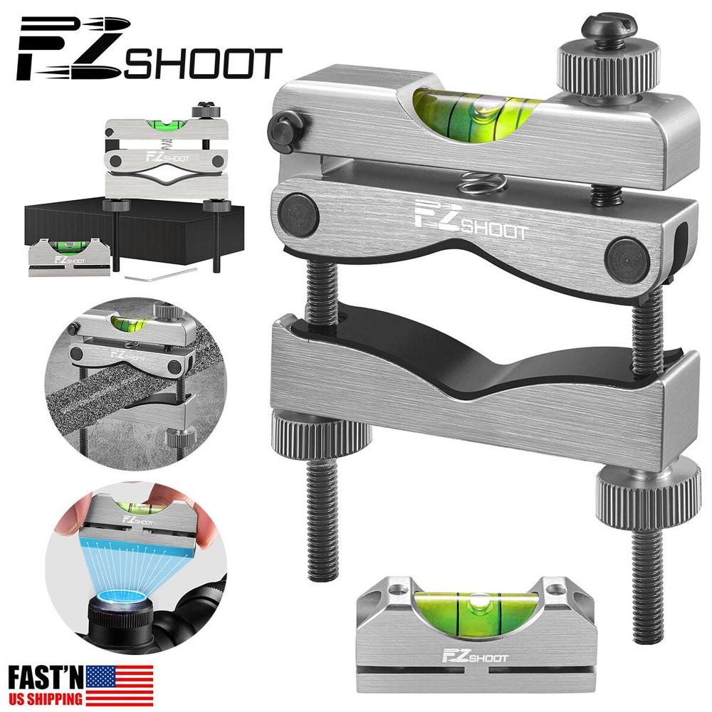 EZshoot Reticle Leveling System Firearm Scope Crosshair Alignment Level Tool Kit