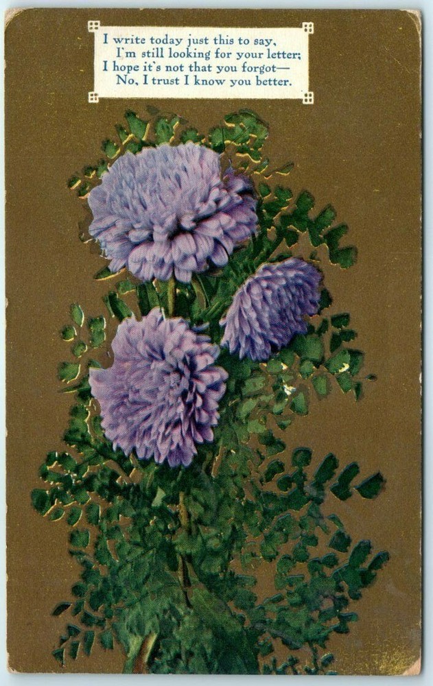 Postcard - Greeting Card - Flowers Art Print