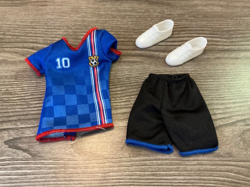 Mattel Barbie Ken Doll Clothes Shirt Shorts Shoes Lot