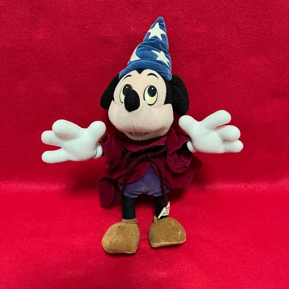 Rare Mickey Mouse Fantasia Sorcerer's Apprentice Plush