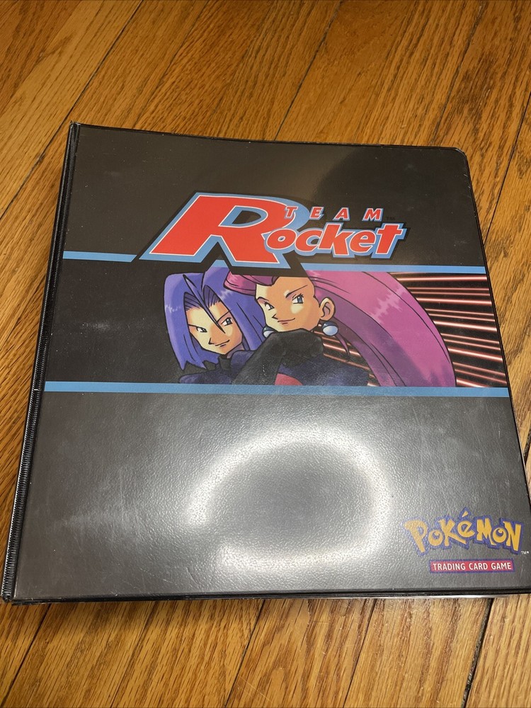 Pokemon TCG Team Rocket Binder Folder WOTC - OFFICIAL MERCHANDISE