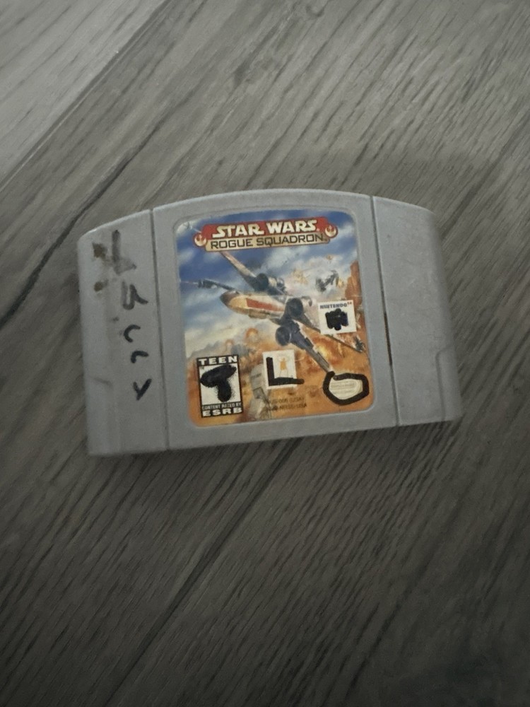 Star Wars: Rogue Squadron for the Nintendo 64.