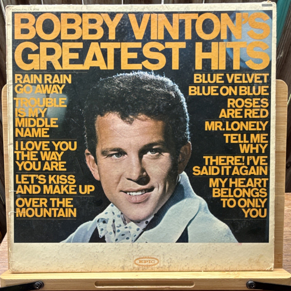 Bobby Vinton - Greatest Hits Epic Lp Vinyl 12