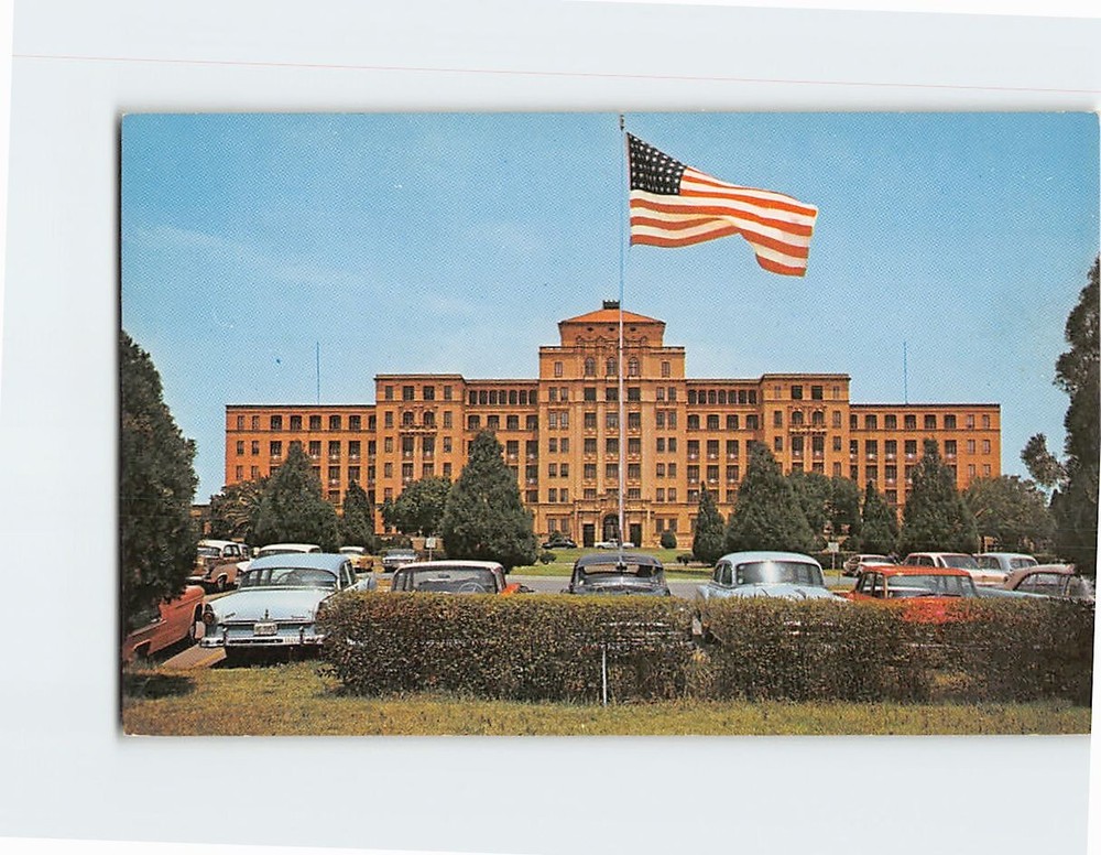 Postcard Brooks General Hospital Fort Sam Houston San Antonio Texas USA