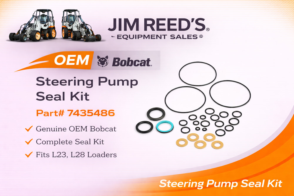Bobcat 7435486 Steering Pump Seal Kit L23 L28 Articulated Loader OEM