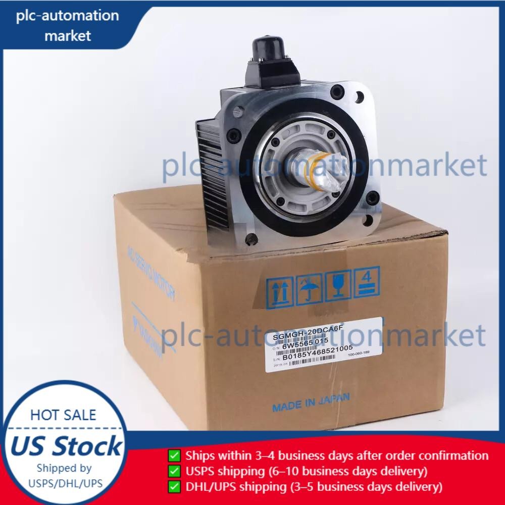 1PC YASKAWA SGMGH-20DCA6F Servo Motor SGMGH20DCA6F New Expedited Shipping