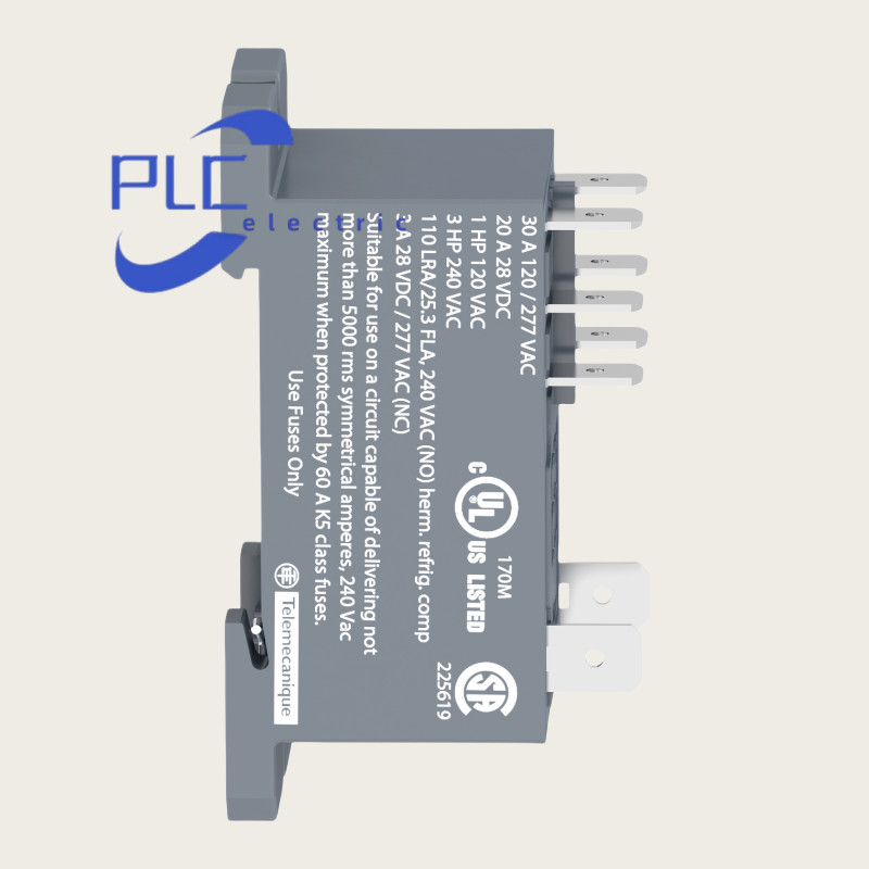 RPF2BF7 1PC New Schneider DIN rail or panel mount relay 30A 2CO 120V AC RPF2BF7
