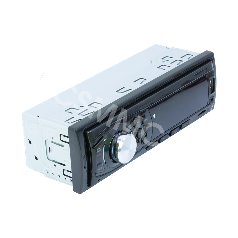 Single 1 Din Car Stereo Head Unit Radio Bluetooth MP3 Player In-Dash Audio FM