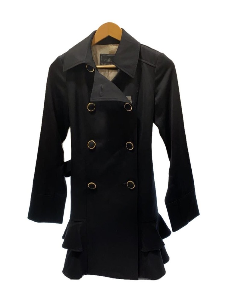 Grace Continental Trench Coat/-/Wool/Blk/07110961 60301