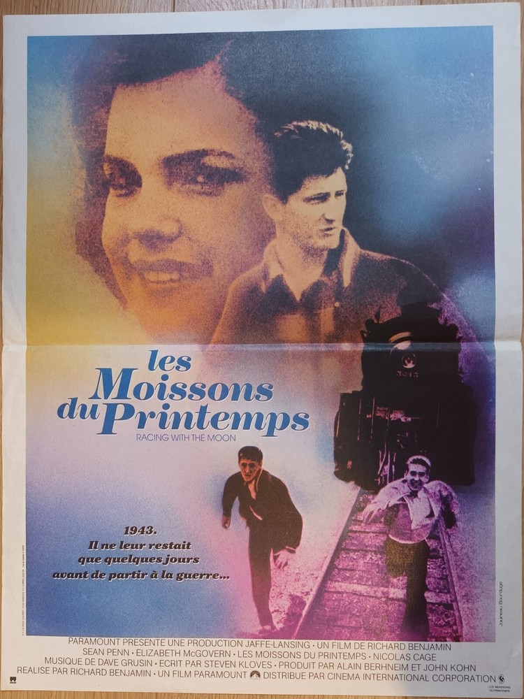 Movie Poster The Harvests Of Spring Nicolas Cage Sean Penn - 40 X 53 Cm