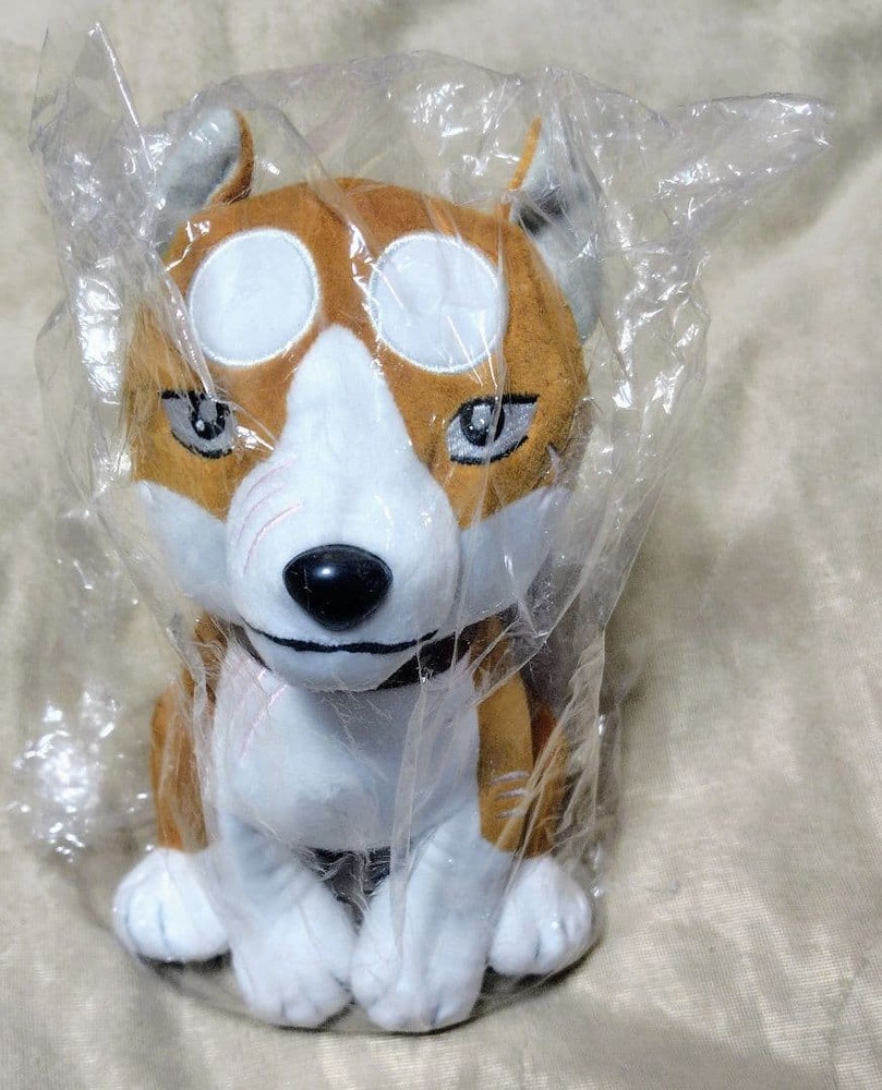 Ginga Nagareboshi Gin Riki Plush Mascot 未開封 20cm age-damaged pouch