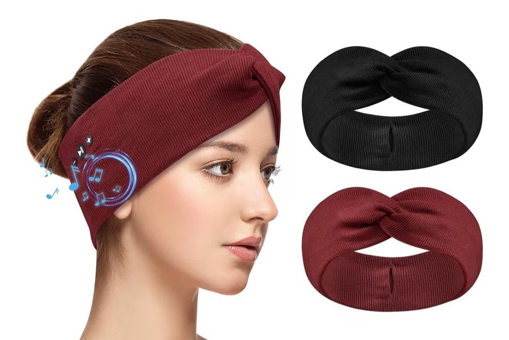 Headband Bluetooth 2-in-1 Wireless Sports Headset – Ultra-thin & Comfortable