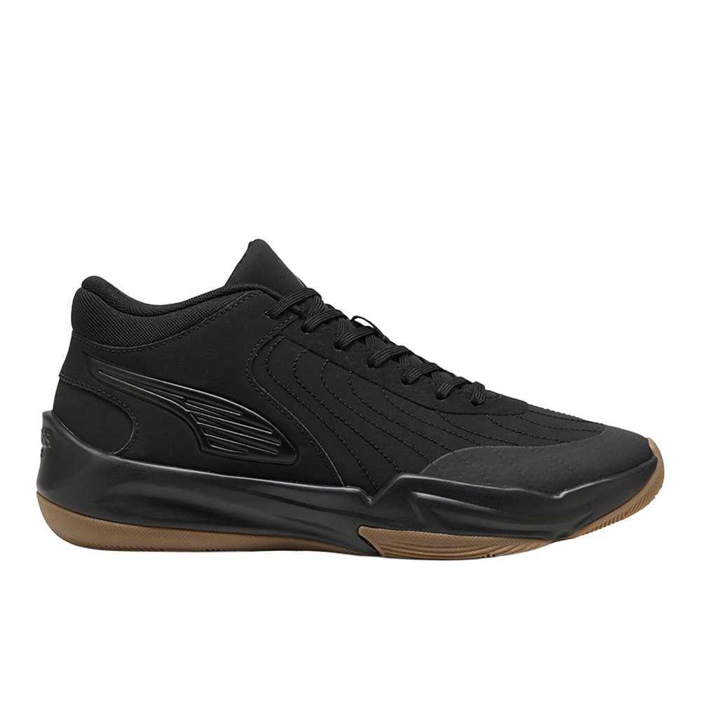 PUMA Court Pro 2 Nubuck Basketball  Mens Black Sneakers Athletic Shoes 31240601