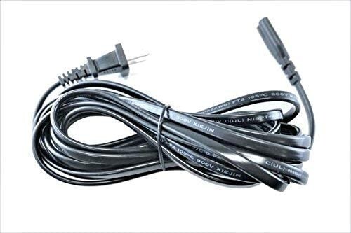 [UL Listed] 10FT-FLAT Power Cord for Tivoli Audio M1BTSLC Model One Radio