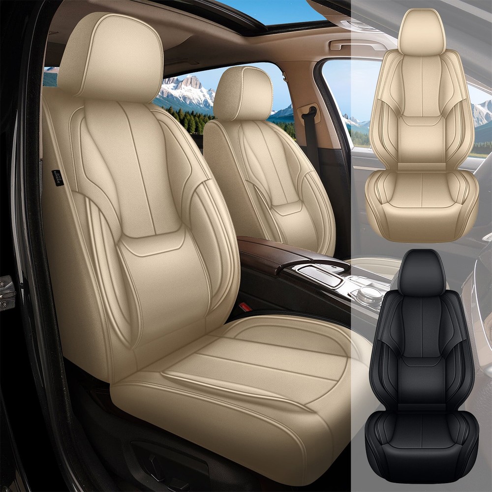 Seat Covers For Kia Optima 2002-2020 PU Leather Car Cushion (2/5 Seats)