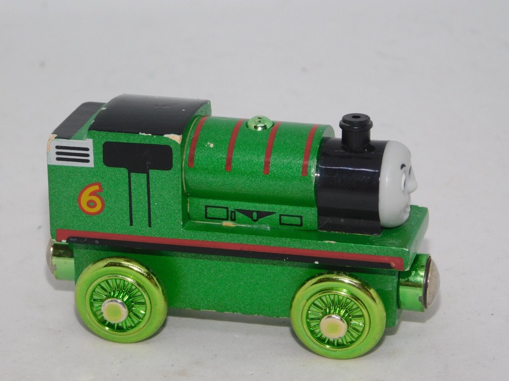 Thomas & Friends Wooden Railway 60-year Edition 2003 PERCY GREEN #1
