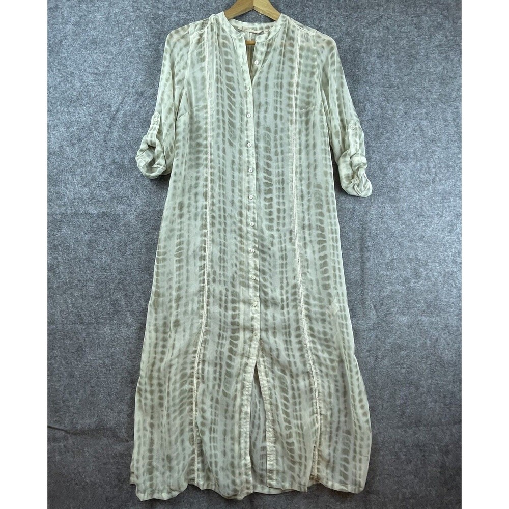 Soft Surroundings Dress PXS Sheer Coastal Cowgirl Relaxed Boho Beachy Cover-up