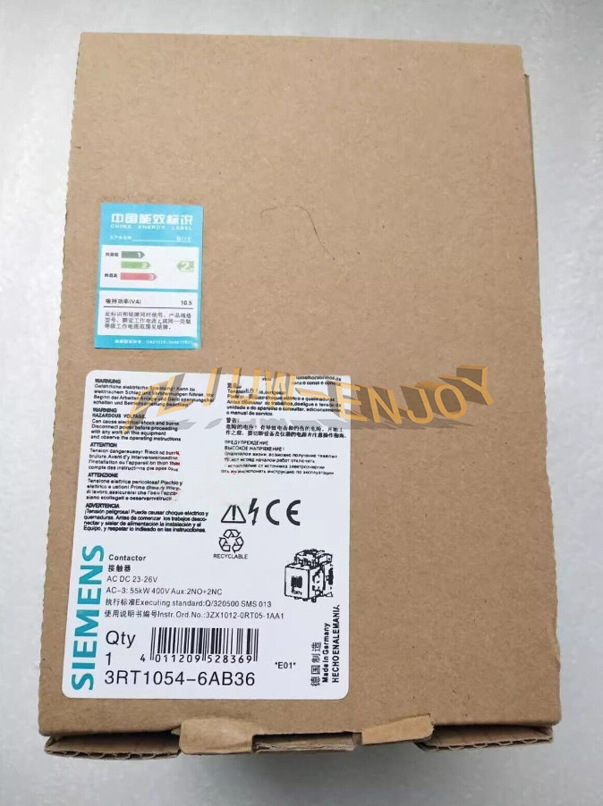 1PCS New SIEMENS AC Contactor 3RT1054-6AB36 3RT10546AB36 3RT1 054-6AB36