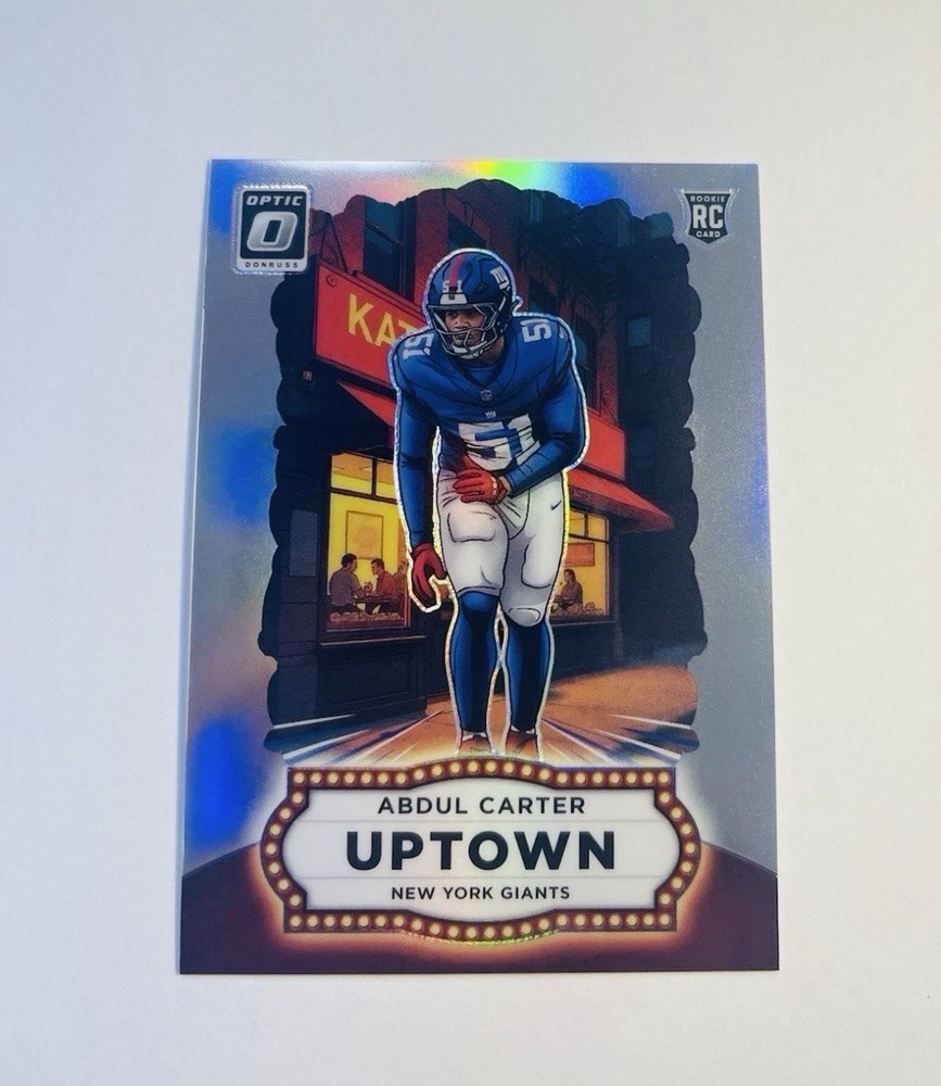 2025 Panini Donruss Optic - Uptowns Abdul Carter #1 (RC)