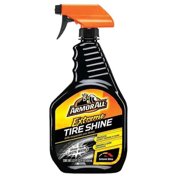 Armor All Extreme Tire Shine Spray 22 oz – Deep Gloss Wet Look Finish