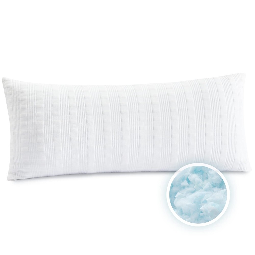 Cooling Pillows for Sleeping Body Size,Shredded Memory Foam Bed Pillow with D...