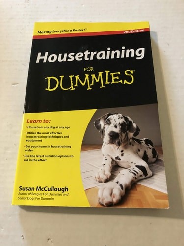 Housetraining For Dummies by McCullough, Susan, Acceptable Book