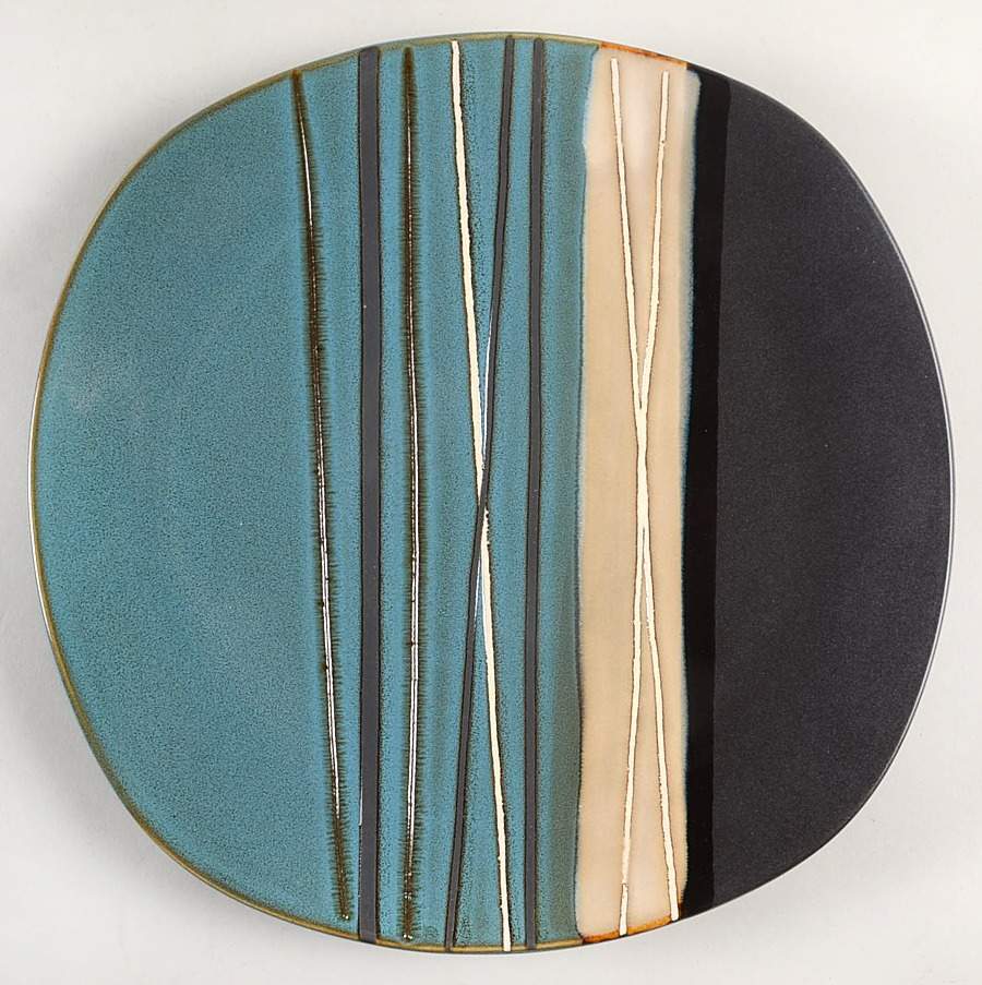 Better Homes and Gardens Bazaar Teal Dinner Plate 11295177