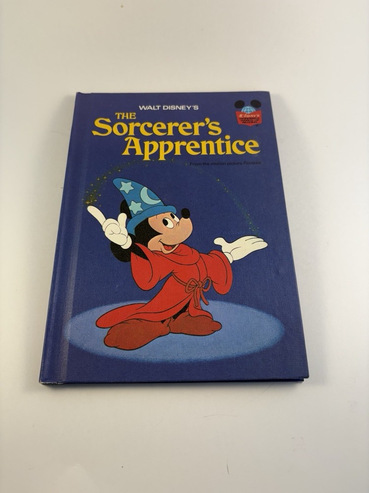 Disney's The Sorcerer's Apprentice Wonderful World of Reading Hardcover Book
