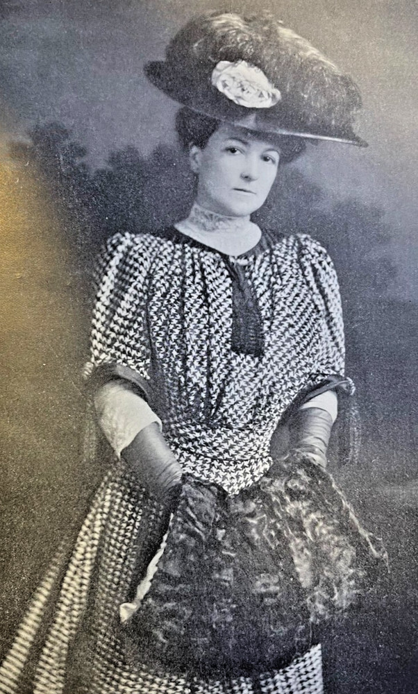 1907 Vintage Magazine Illustration Actress Blanche Bates After Madame Butterfly