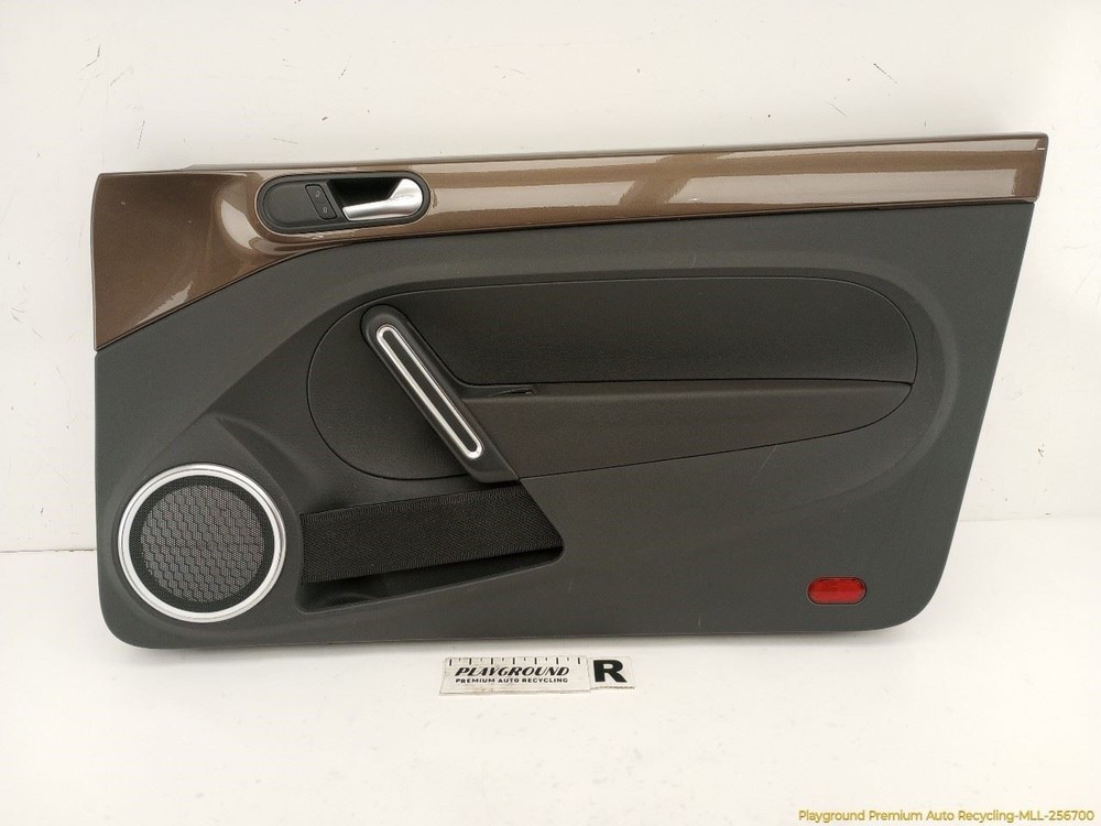 Volkswagen VW Beetle A5 Passenger Right Front Door Trim Panel Card Black 12-19