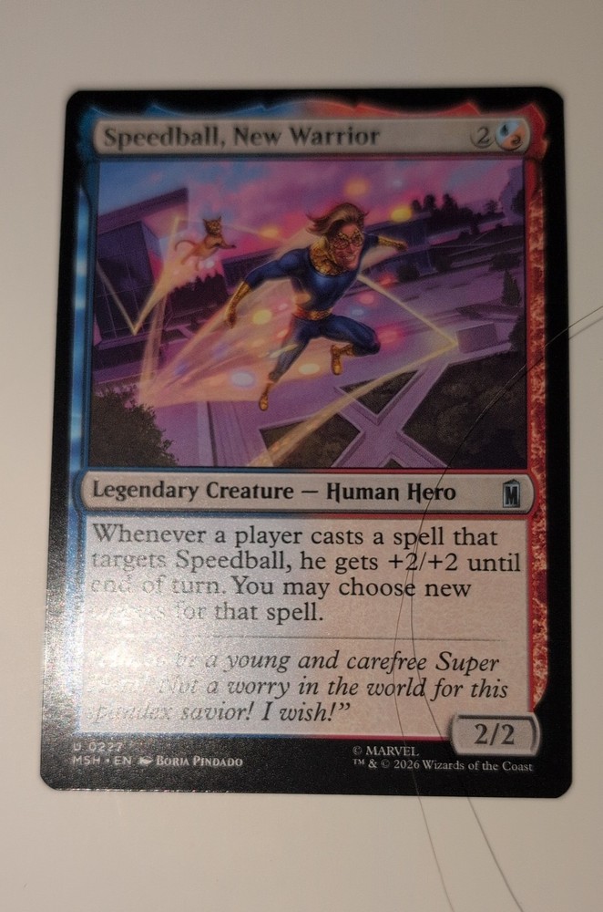 Speedball, New Warrior Marvel Super Heroes Regular