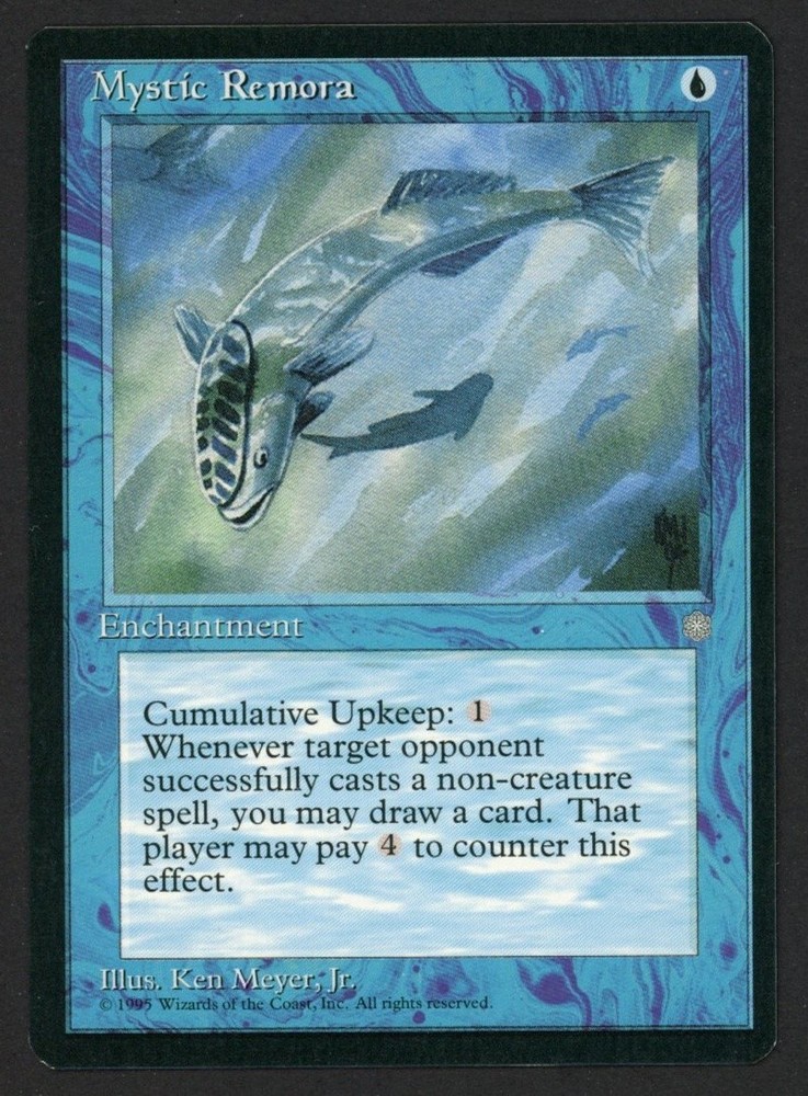 ***Mystic Remora*** MTG Ice Age Magic Kid Icarus