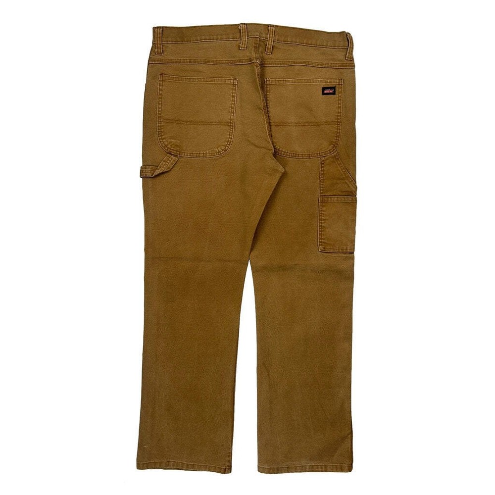Dickies Carpenter Pants - 36W 32L Brown Cotton