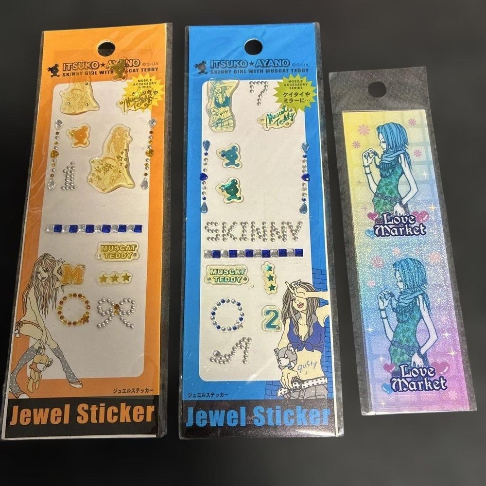 Heisei Retro Itsuko Ayano Sticker Set Of 3 At That Time