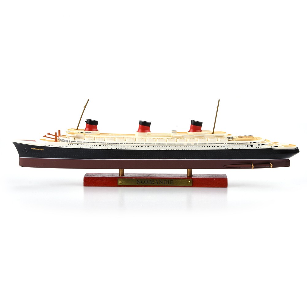 1/1250 Diecast Normandie Cruise Ship Boat Alloy Model Cruise Souvenir Static