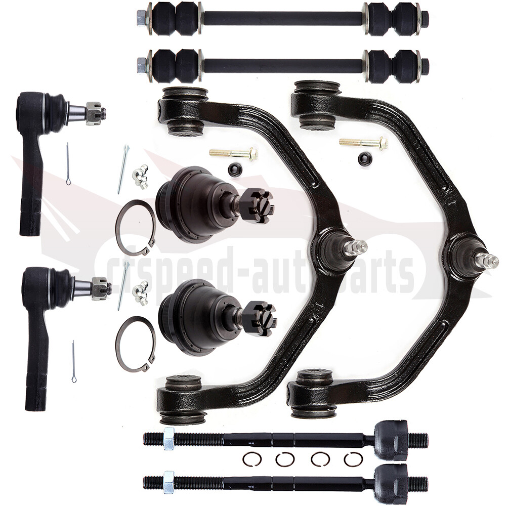 10pcs Front Control Arms Tie Rods Sway Bars Kit For Mazda B4000 B3000 B2500