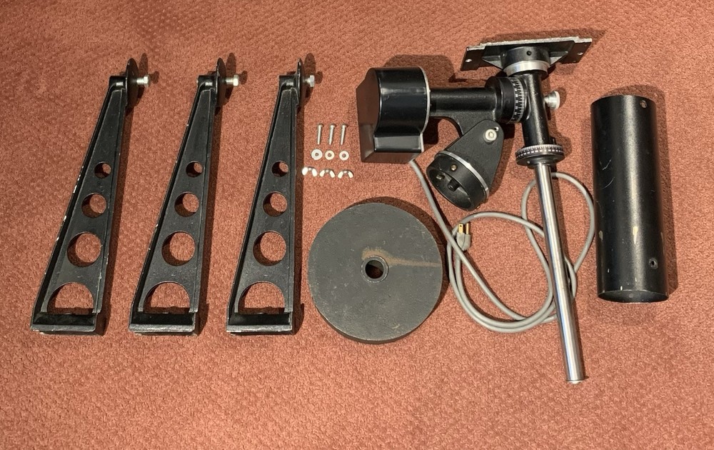 Meade telescope reflector Deep Space Telescopes DS-10A equatorial mount 1989 USA