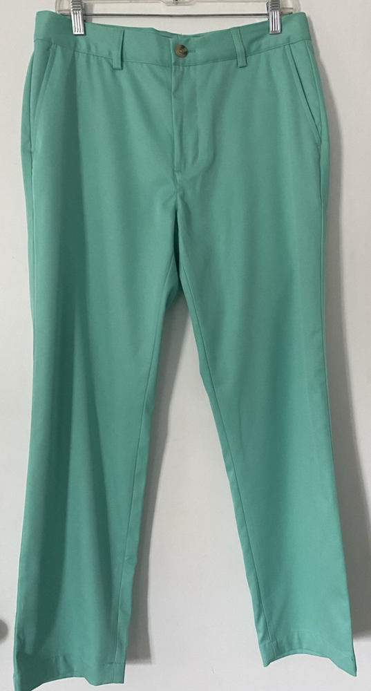 Vineyard Vines Links Pants Men’s Size 32 X 30 Green Performance Golf