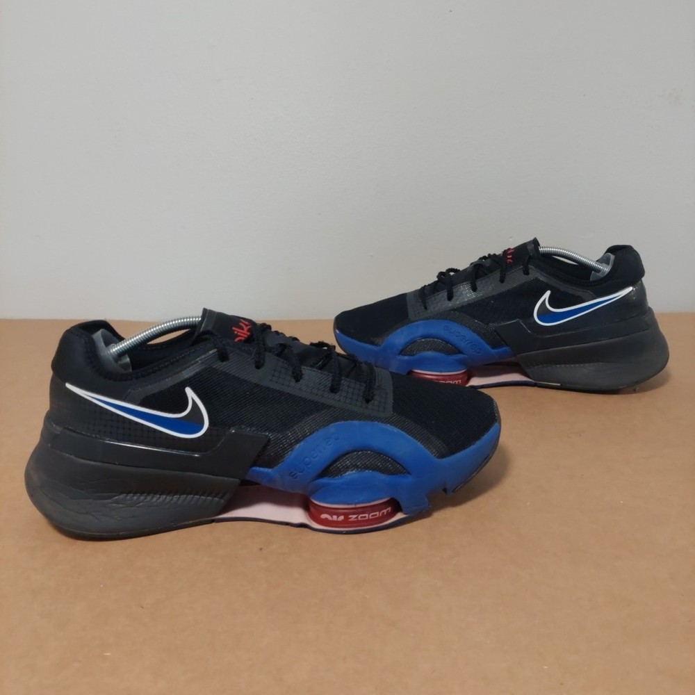 Nike Air Zoom SuperRep 3 Black Old Royal SIZE 13 NO INSOLES