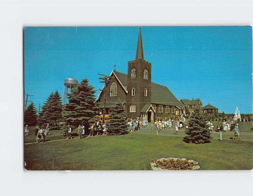 Postcard Saint St. Patrick's Catholic Church Hampton Beach New Hampshire USA
