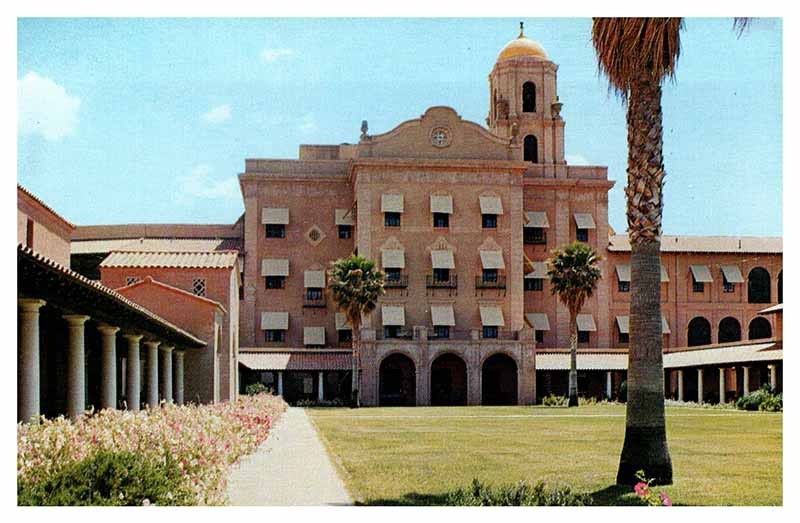 Postcard HOSPITAL SCENE Tucson Arizona AZ m/09 AT2239