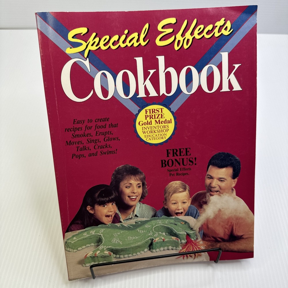 The Special Effects Cookbook Michael E Samonek 1992 PB Vintage Childrens Recipes